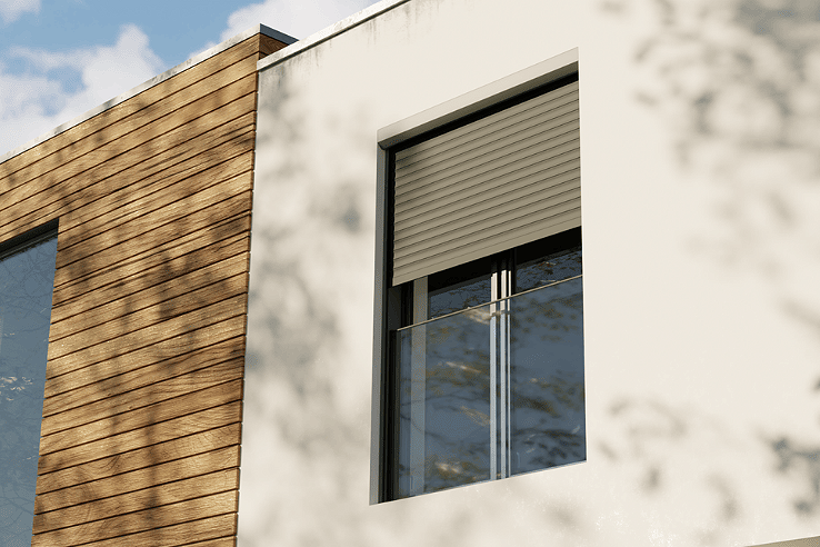 Glass ailings for french windows